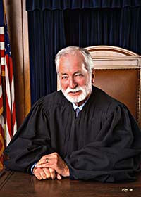 Justice Charlie Daniels’ official portrait