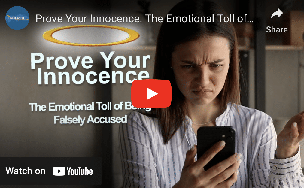 Prove Your Innocence: The Emotional Toll of Being Falsely Accused and What You Can Do About It.